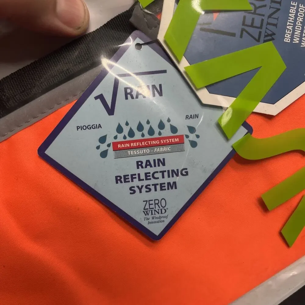 Kask Zenith Hard Hat Neck Sun Shade HI VIZ Orange, Windproof, Waterproof, NIP